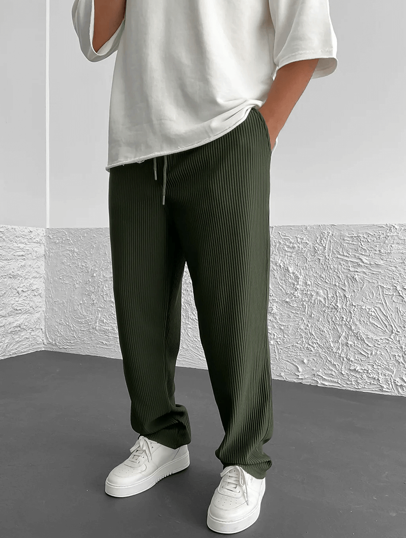 Drune | Ribbed Pants