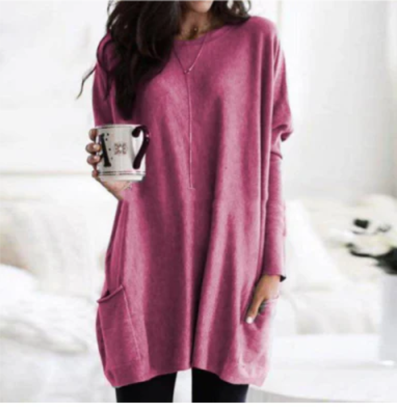 Drune | Damen Ausgefallene Strickpullover Oversize