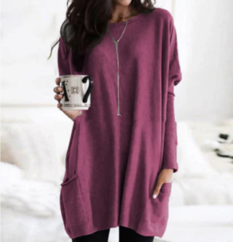 Drune | Damen Ausgefallene Strickpullover Oversize