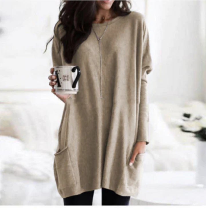 Drune | Damen Ausgefallene Strickpullover Oversize