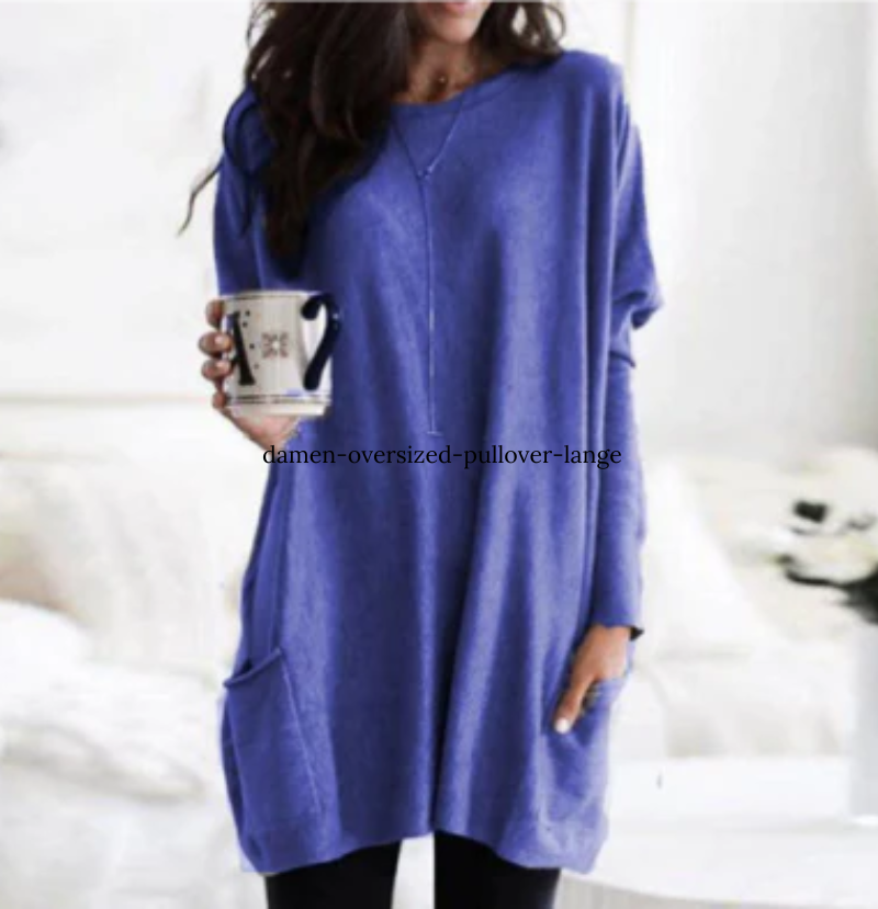 Drune | Damen Ausgefallene Strickpullover Oversize