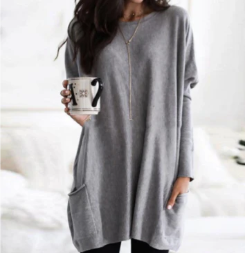 Drune | Damen Ausgefallene Strickpullover Oversize