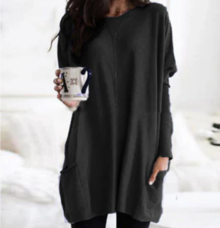 Drune | Damen Ausgefallene Strickpullover Oversize