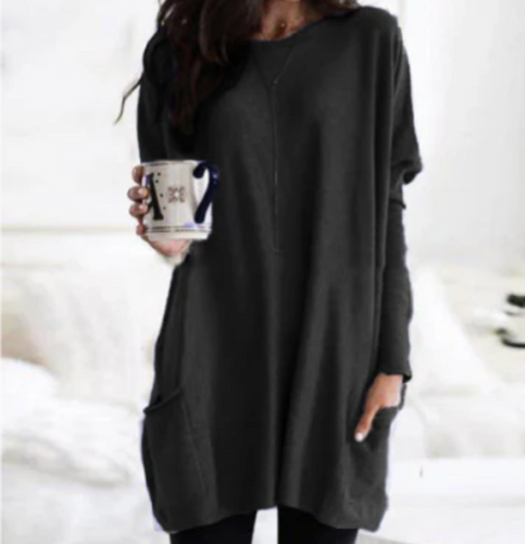 Drune | Damen Ausgefallene Strickpullover Oversize