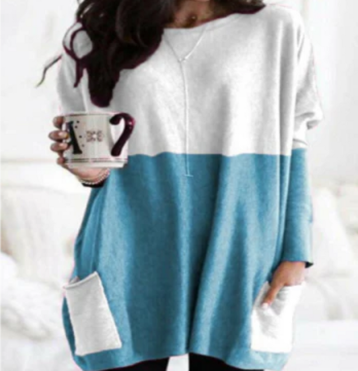 Drune | Damen Ausgefallene Strickpullover Oversize