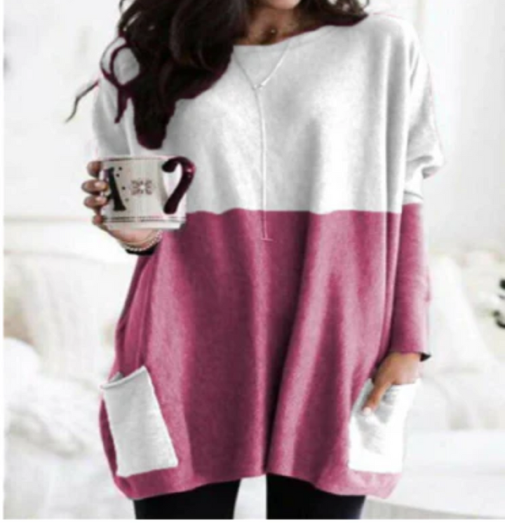 Drune | Damen Ausgefallene Strickpullover Oversize