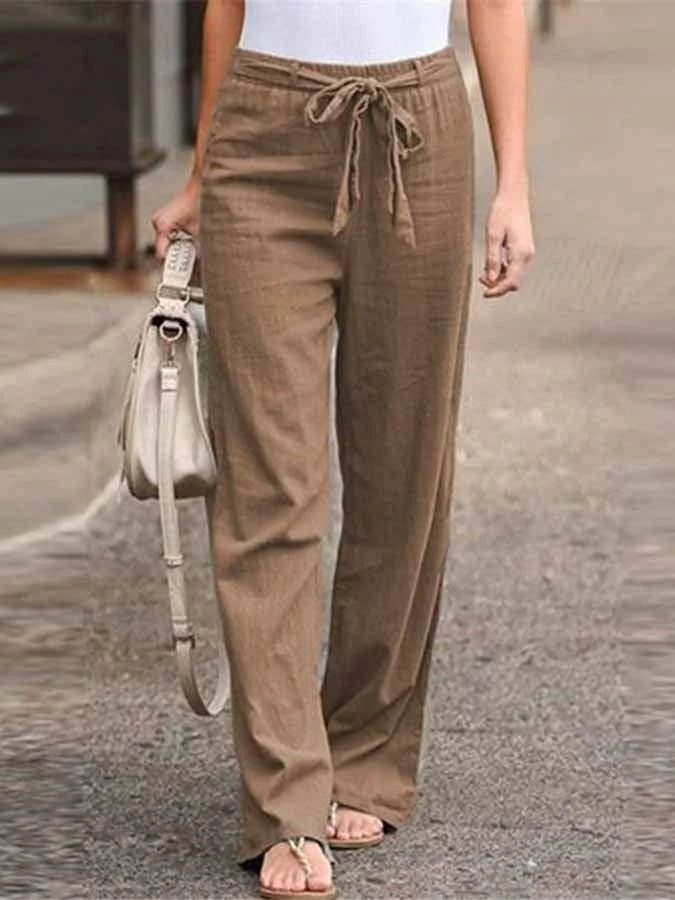 Drune | Lässige Damen Leinenhose Für Stilvolle Leichtigkeit