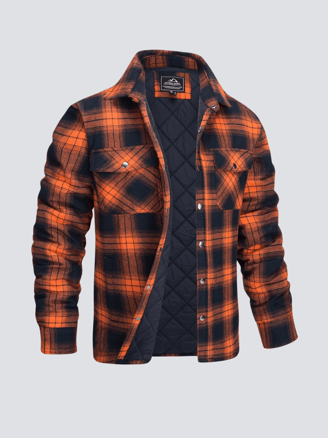 Drune | Karierte Flanelljacke
