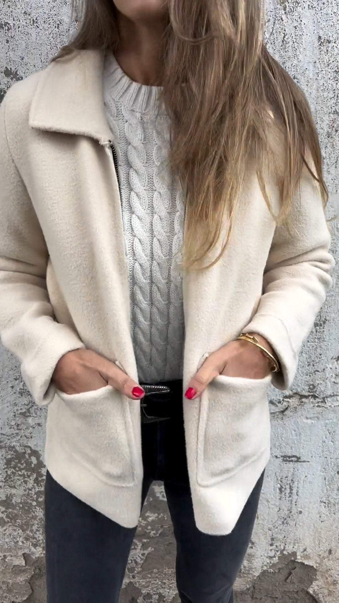Drune | Zeitlose Strickjacke