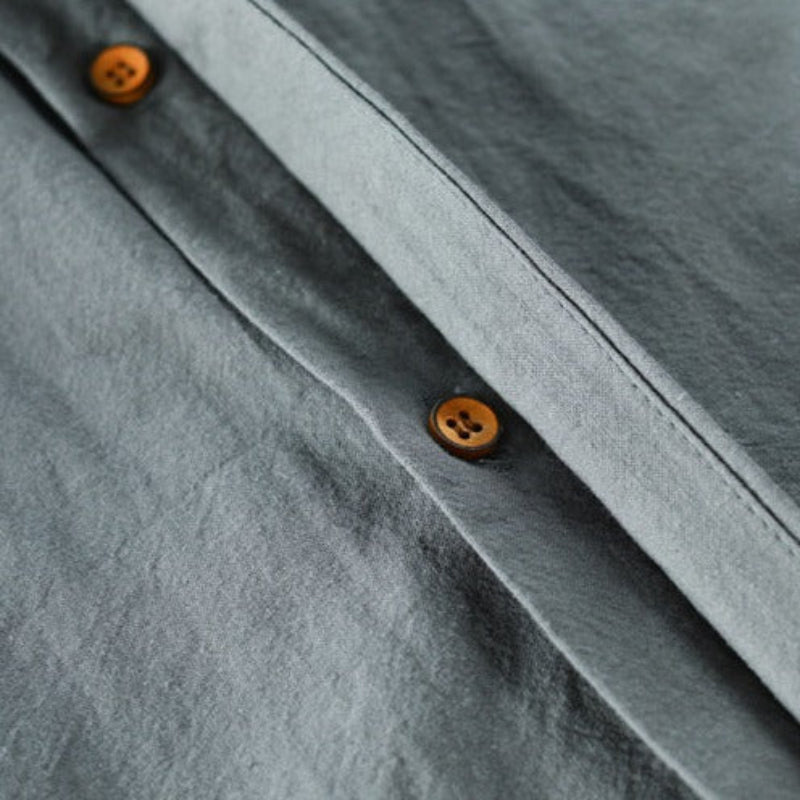 Drune | Minimalistisches Kimono Hemd Für Herren