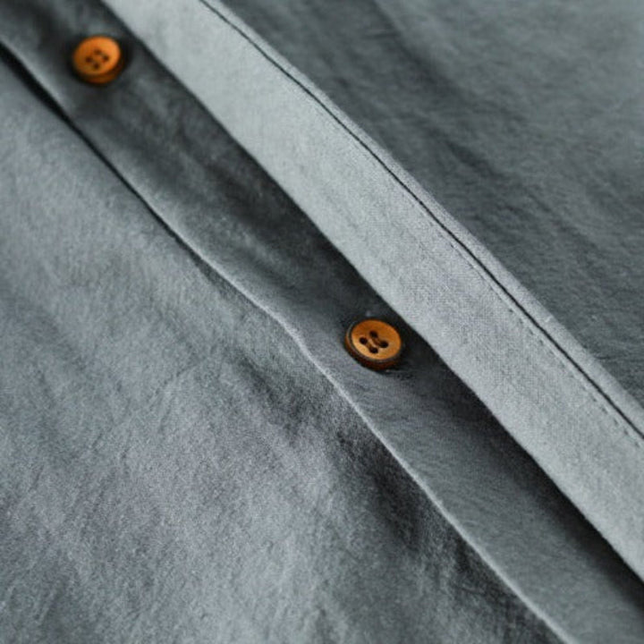 Drune | Minimalistisches Kimono Hemd Für Herren