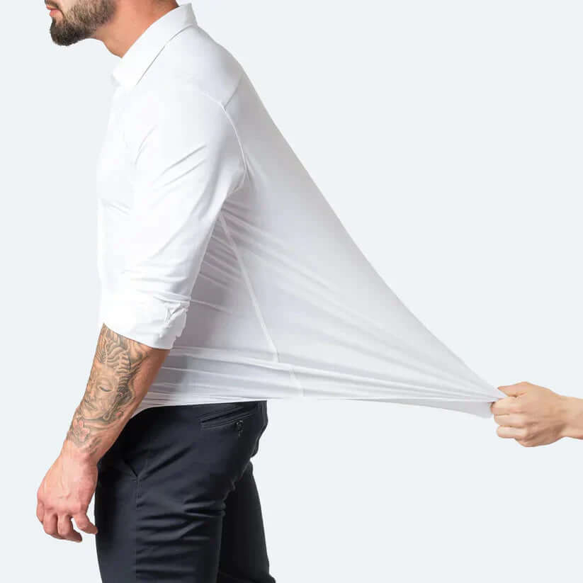 Drune | Herren Langarm Hemd Stretch