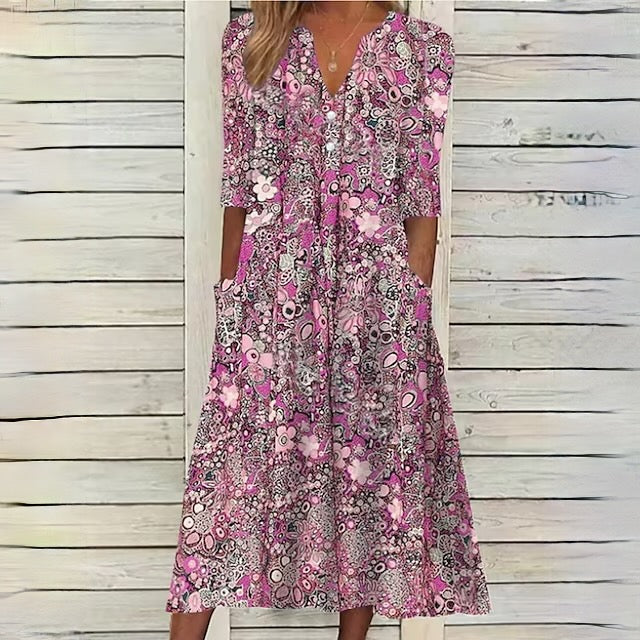 W&W Mode | Blumenkleid für den frischen Frühling