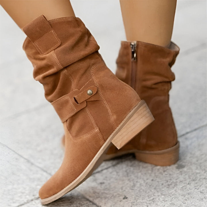 Drune | Absatzstiefel Mit Weicher Sohle