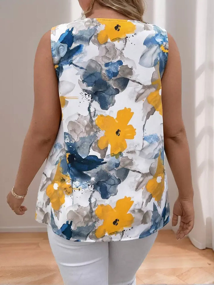 W&W Mode | Ärmelloses Pailletten Rundhals Mini Kleid
