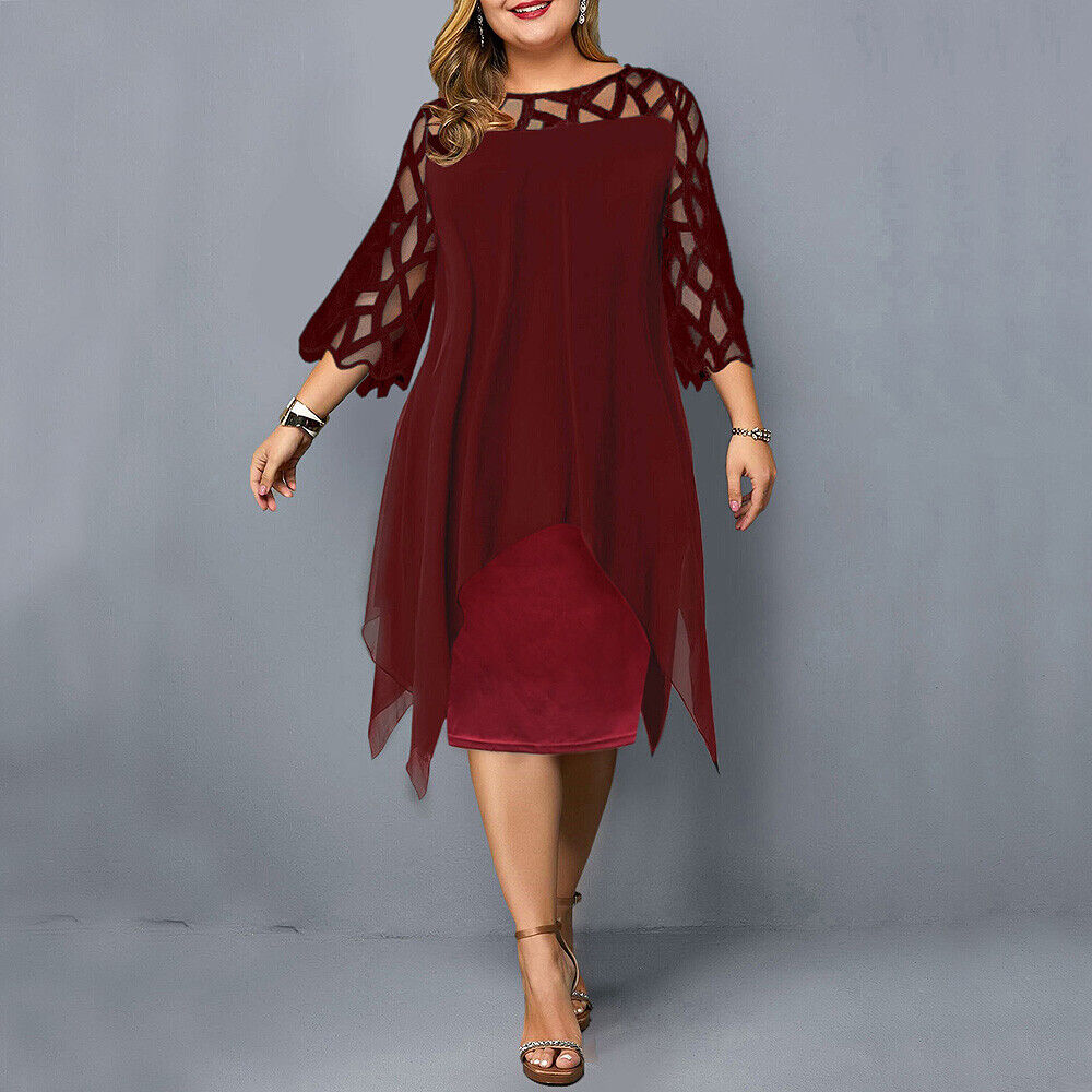 Drune | Luftiges Und Elegantes Kleid in Übergröße