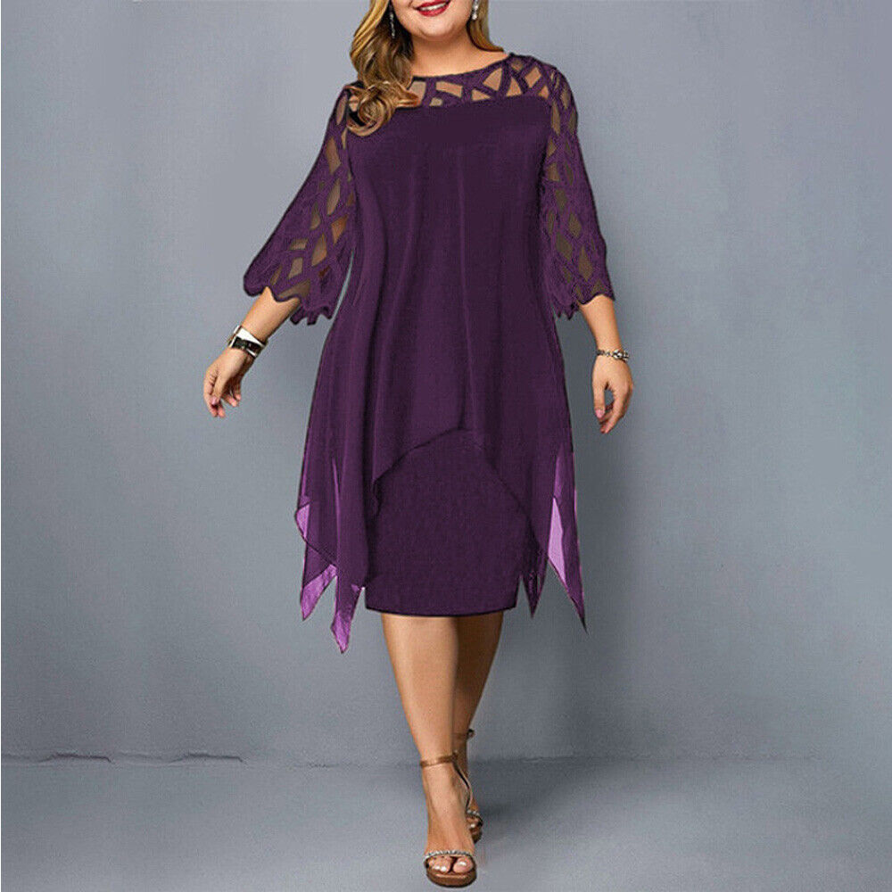 Drune | Luftiges Und Elegantes Kleid in Übergröße