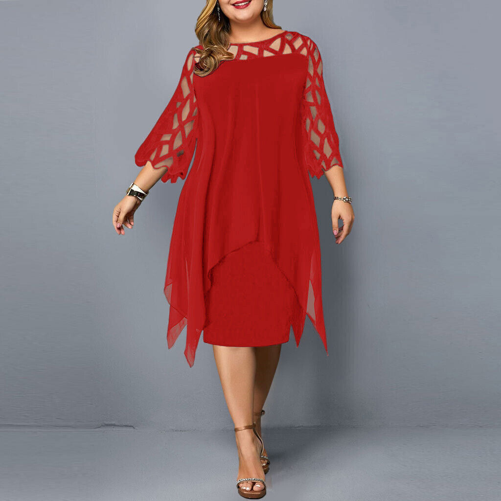 Drune | Luftiges Und Elegantes Kleid in Übergröße