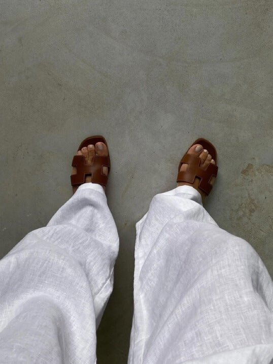 W&W Mode | Offene Sandalen Design